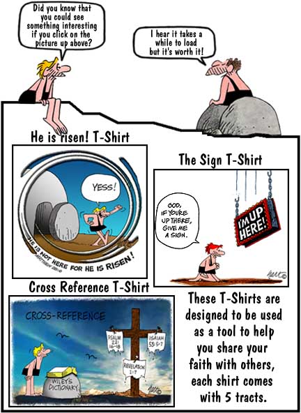 Click on each T-shirt to see closeup!